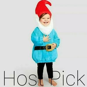NWT Hyde Eek Boutique Garden Gnome Costume Halloween Party Holiday Fall Cute New